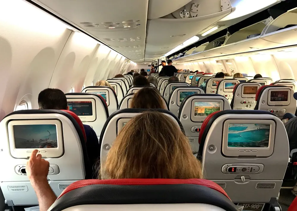 front of plane